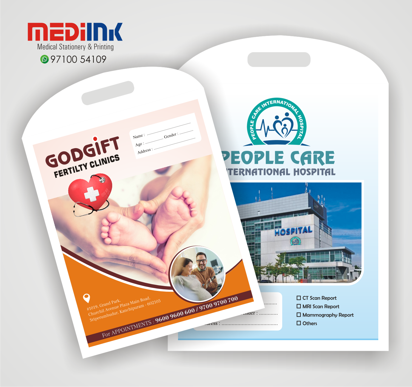 MRI CT SCAN BAGS