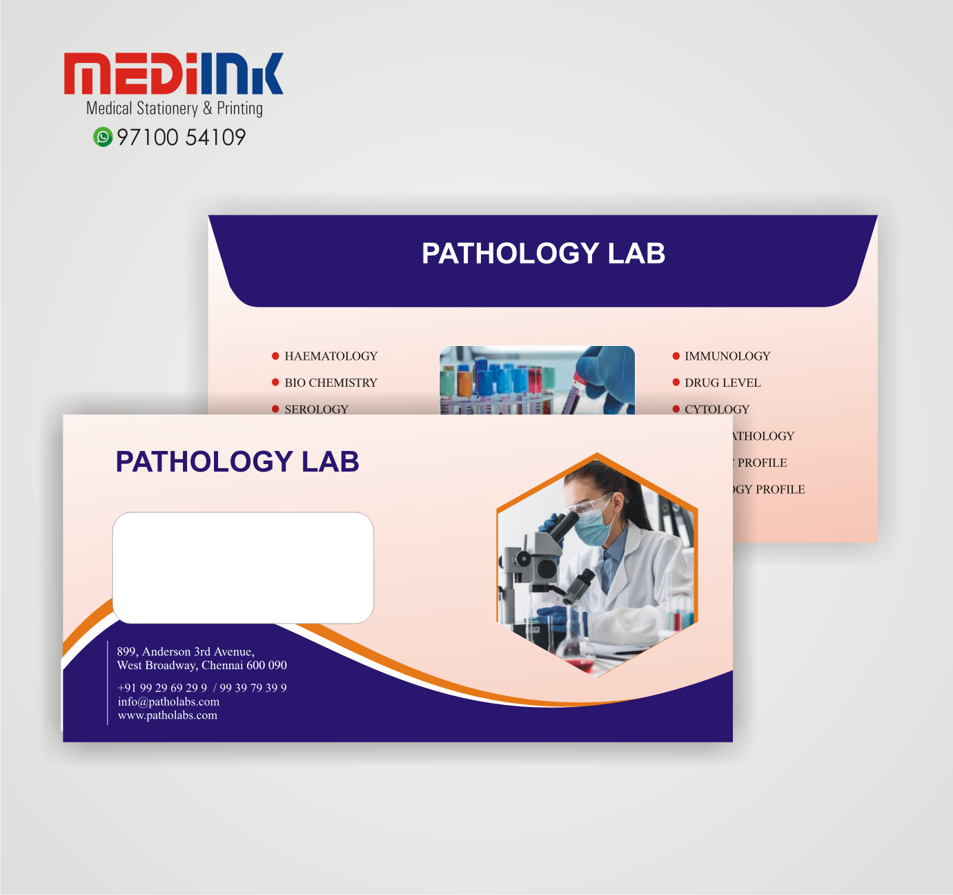 PATHOLOGY ENVELOPES